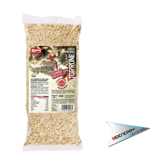 Bpr Nutrition-FIOCCO D'AVENA BABY AROMATIZZATO (Conf. 1 Kg)   Torrone (Ed. Limitata)  